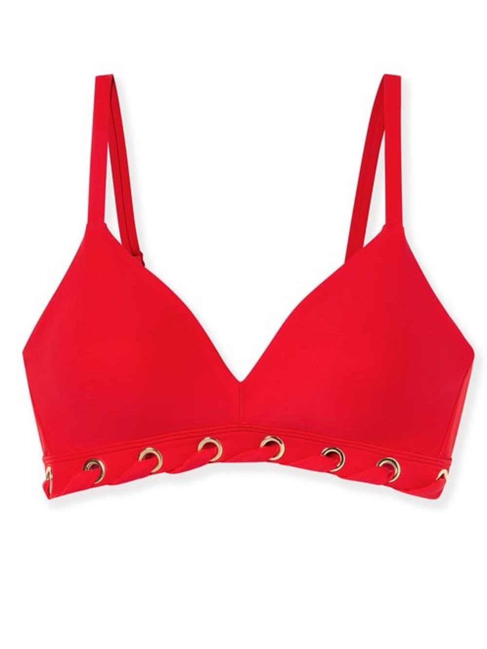 STYLEST SYSTEM DREAMLIFT™ PUSH-UP GROMMET BIKINI TOP - Hot Pepper